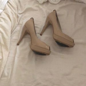 Michael Kors nude platform